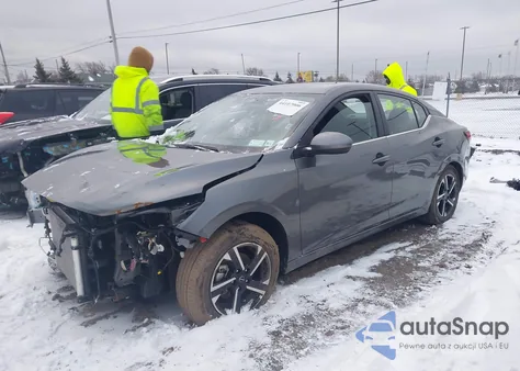 2025 Nissan Sentra Sv z USA, uszkodzony, nr VIN 3N1AB8CV6SY340415